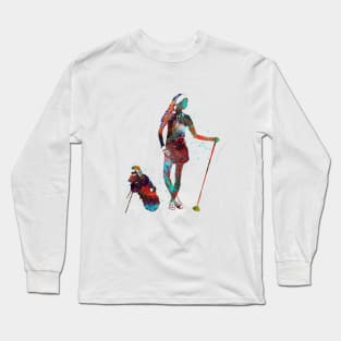 Girl golfer Long Sleeve T-Shirt